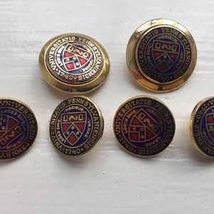 University Pennsylvania Ben Silver Blazer Buttons
